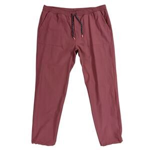 Cotopaxi Reddish-Brown Lightweight Casual Pants Size XL Drawstring Waist Pockets